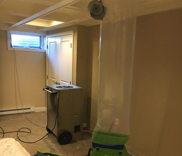 drying equipment plus a duct