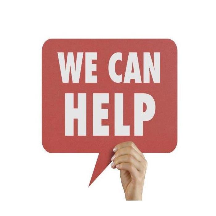 "We can help"