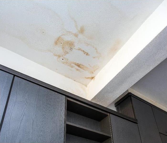 water damaged home